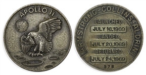 Space-Flown Apollo 11 Robbins Medal -- Owned by Buzz Aldrin